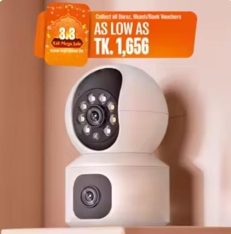 3MP + 3MP(Mega Pixel) Dual Lens Full Hd