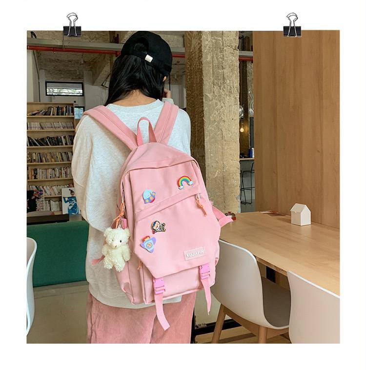 Lightweight Nylon Backpack for School, College & Travel