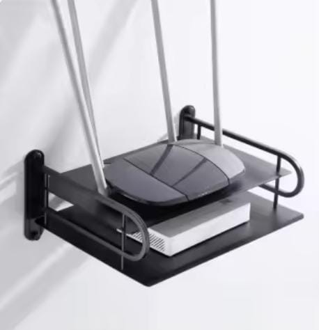 2 Layer New Metal Wifi Router Stand Double